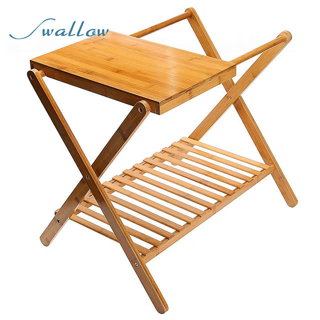 Multifunction Bamboo Folding Hotel Luggage Rack With A Lower Shelf,Buy Luggage Rack from China