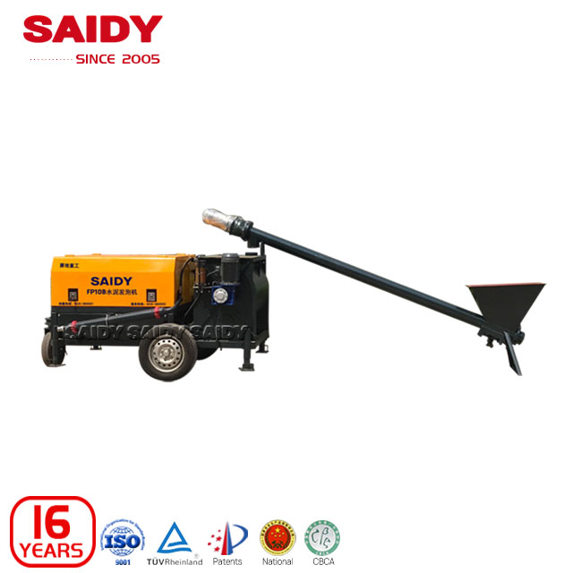 Выход SAIDY FP10B 10m 3/h CLC, машина для откачки пенного цемента