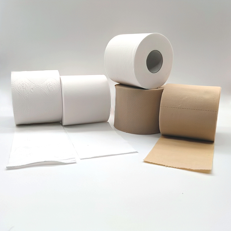 100% Bamboo Toilet Paper Fiber Eco-friendly Wholesale 3 Ply Layer, Customized Toilet Paper