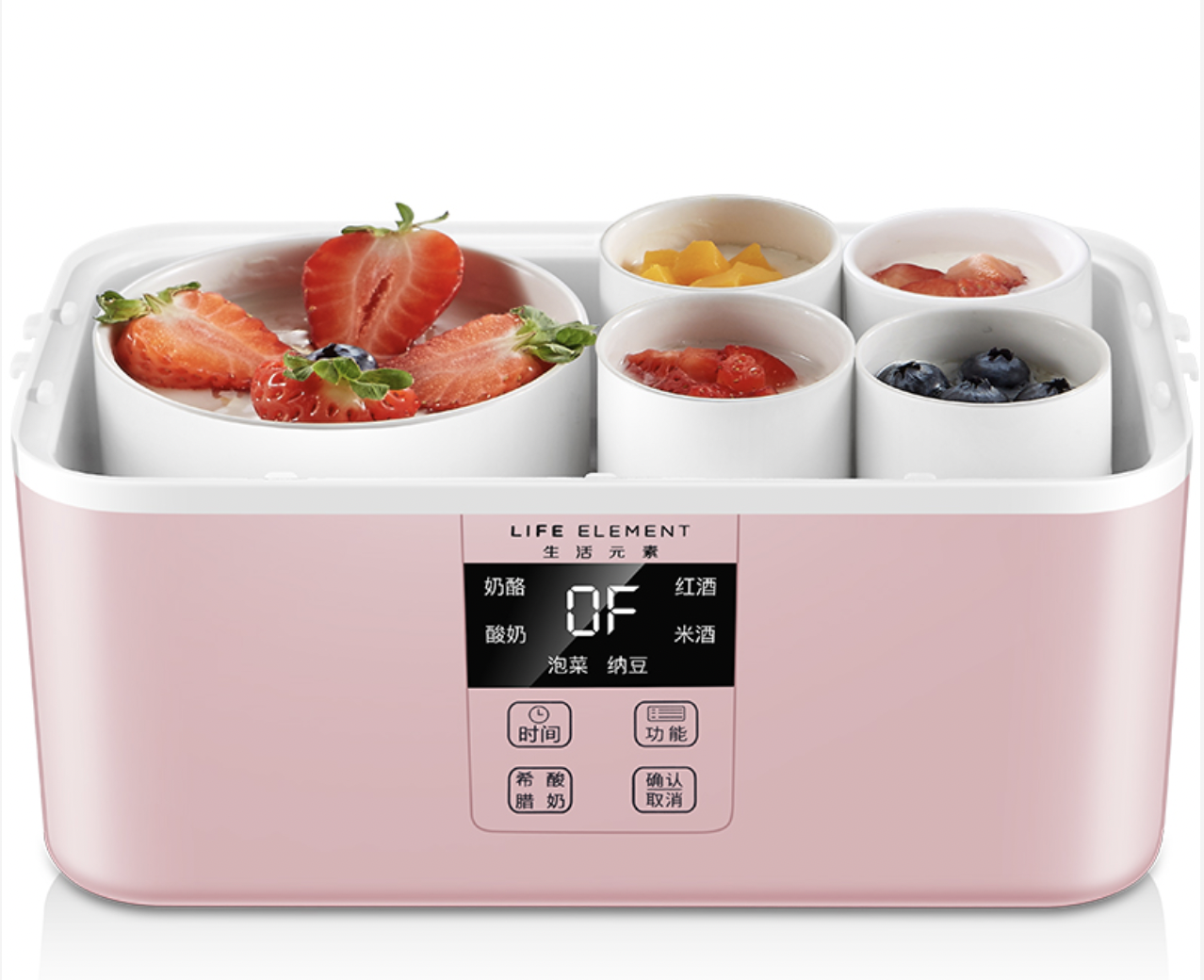 Household multifunctional automatic Greek yogurt machine Small natto fruit salad machine