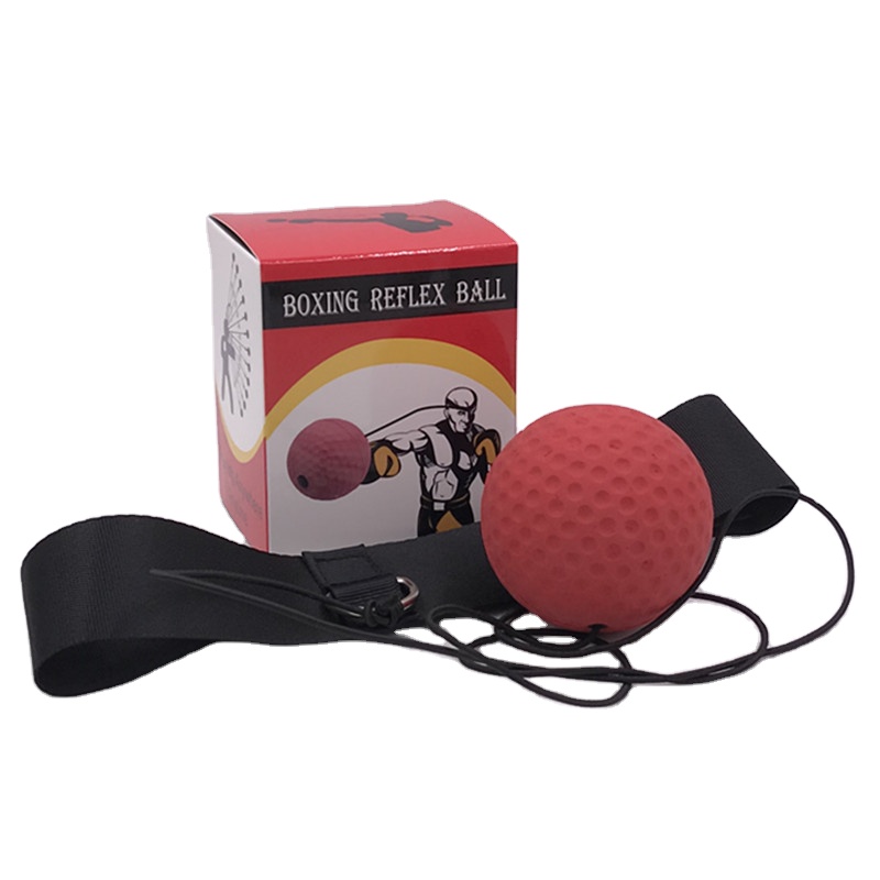 Hand Eye Training Set Headband Boxing Reflex Ball Toys Raising Reaction Boxing Training Ball Outdoor Toys Ball
