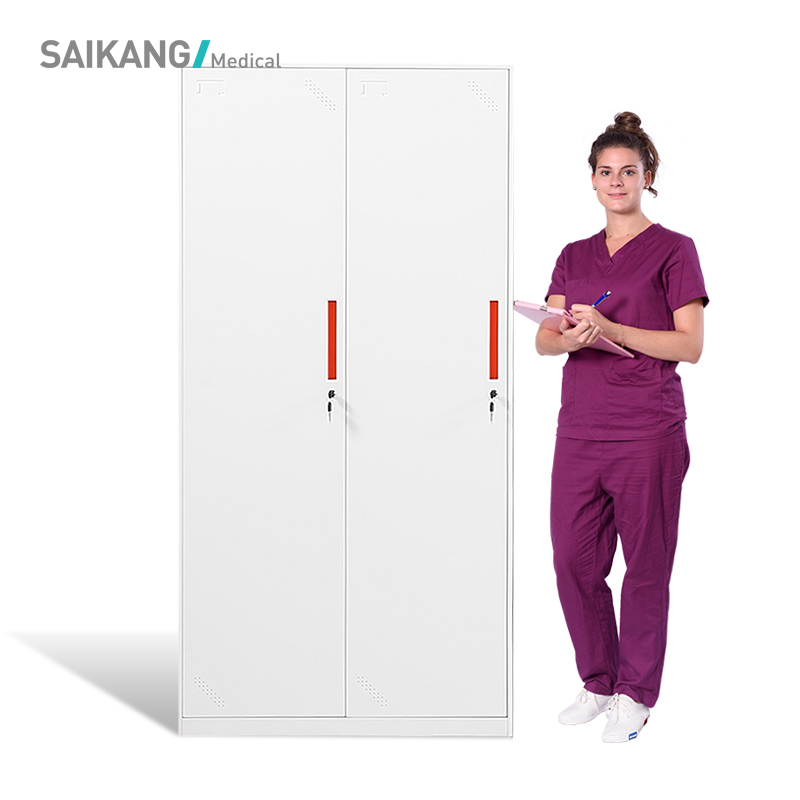 SKH098-2 SAIKANG Medical Instrumen Cabinets Stainless Steel Hospital Storage Locker Office Cabinets
