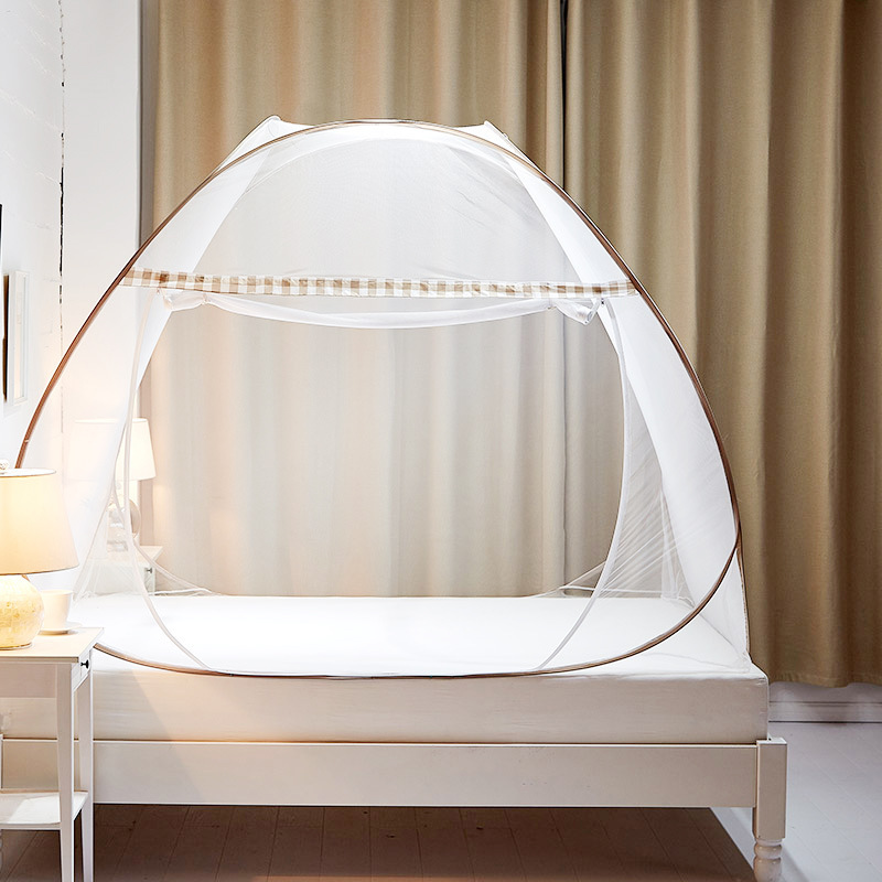 Wholesale Globe Portable Encrypted Yurt Easy Installation Student Kids Newborn Folding Baby Mosquito Net With Stand