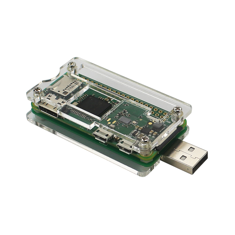Плата расширения Raspberry Pi Zero USB Addon, плата расширения USB с акриловым чехлом для Raspberry Pi Zero W WH 1,3
