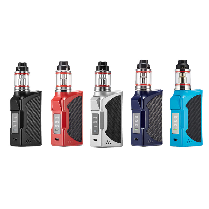 Fast shipping within 3 days big power smoking 2200mAh 18650 battery 90w vaper kits