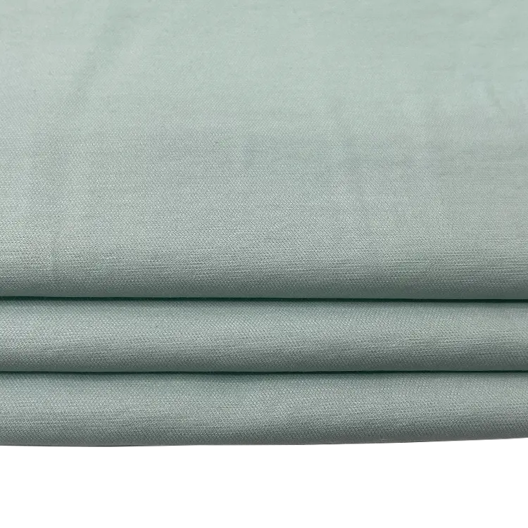 Harvest rayon linen nylon interweave solid fabric for garment