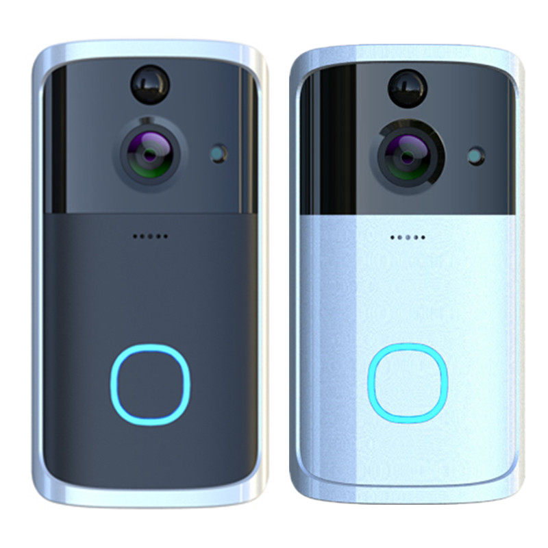 Cardweb TUYA 1080P проектор для домашнего дверной звонок широкоугольный Wi-Fi беспроводной видео-дверной звонок с камерой