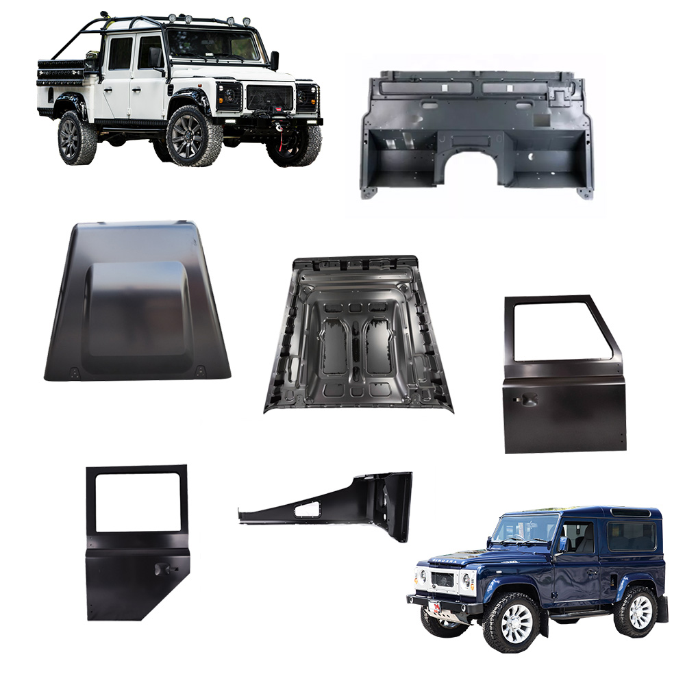 Стальная передняя дверь автомобиля для Defender Puma 90 110, детали кузова Land-Rover, прямые продажи с завода