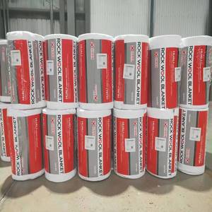 Cheap price rock wool batts insulation mineral wool roll rock wool blanket