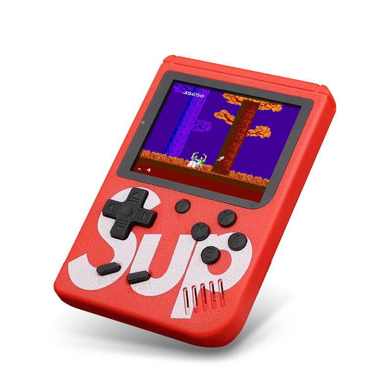 Видео juegos de mano, НЧ-динамик, dos Ретро 400in1sup x sup игровых приставок, 400 в 1 с 3 ''сенсорный экран мини consola Ретро sup