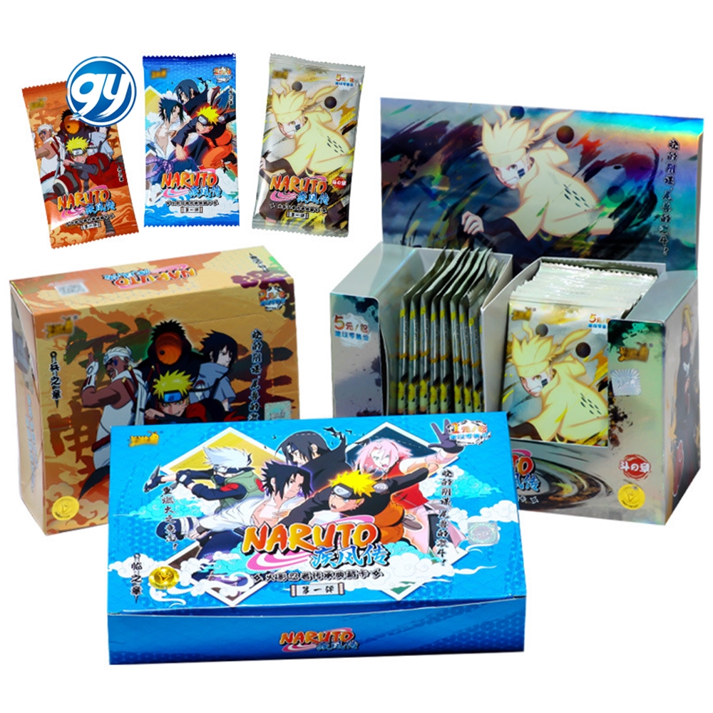 Оптовая продажа, коллекция, игровые карты, утолщенные Sasuke Kakashi Narutoed, аниме-карты