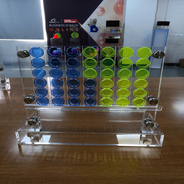 Guangdong Acrylic Board Connect 4 Game Fantastic Kids Game Set