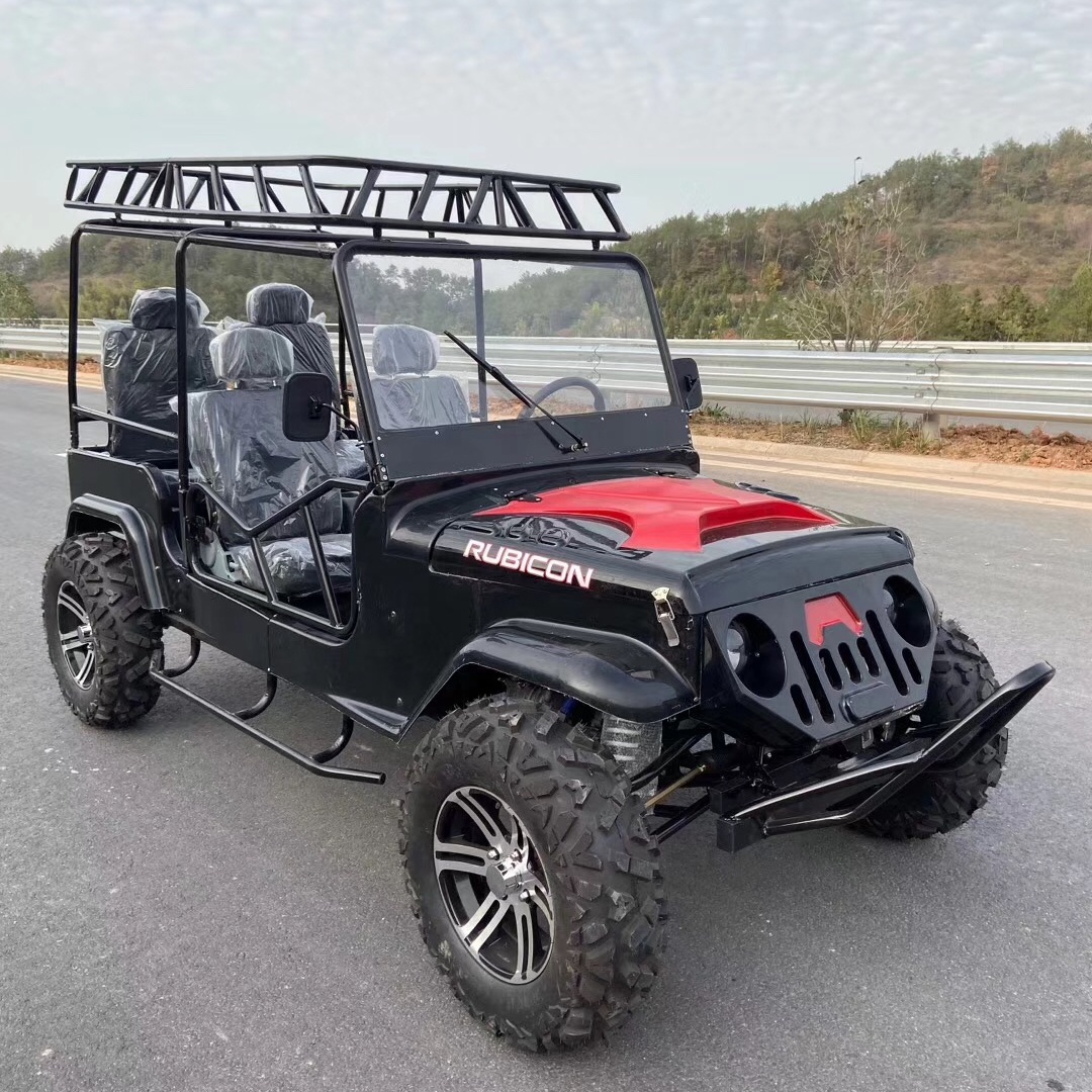 High Quality 4 Seats Electric Buggy Outdoor Street Legal UTV Side by Sides