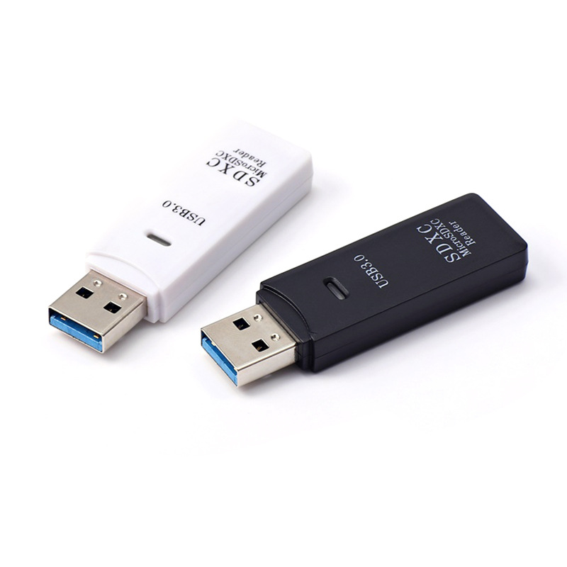 Скорость Mini USB, SD карт памяти, 3,0 двойной кард-ридер адаптер оптовая продажа USB3.0 считыватель смарт-карт, бесплатная доставка