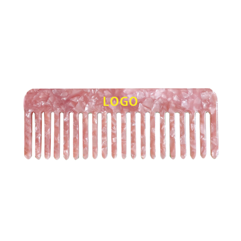 DOWELL-Pink Square Расческа для прямых волос, широкая расческа на заказ для волос, Оптовая продажа
