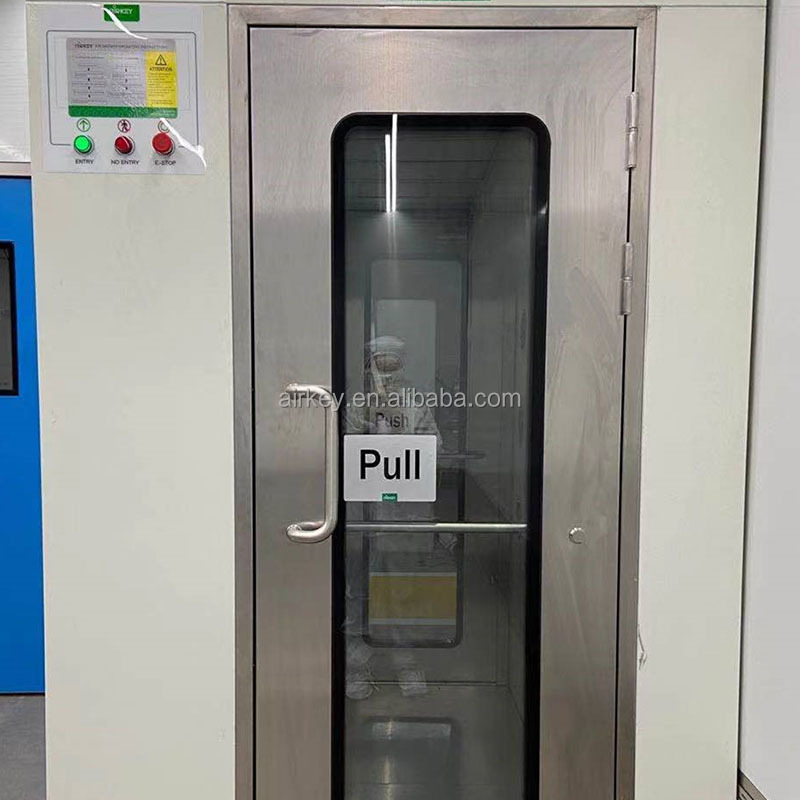 ISO 7 Air Shower Customized Clean Room Food Industry Class 100 Portable Clean room Air Shower Steel Box Stainless Power