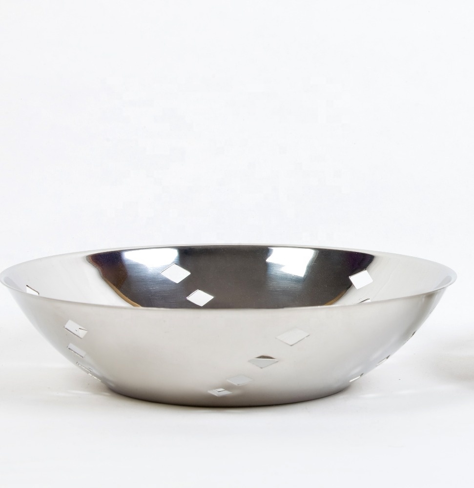 Factory high quality stainless steel fruit plate