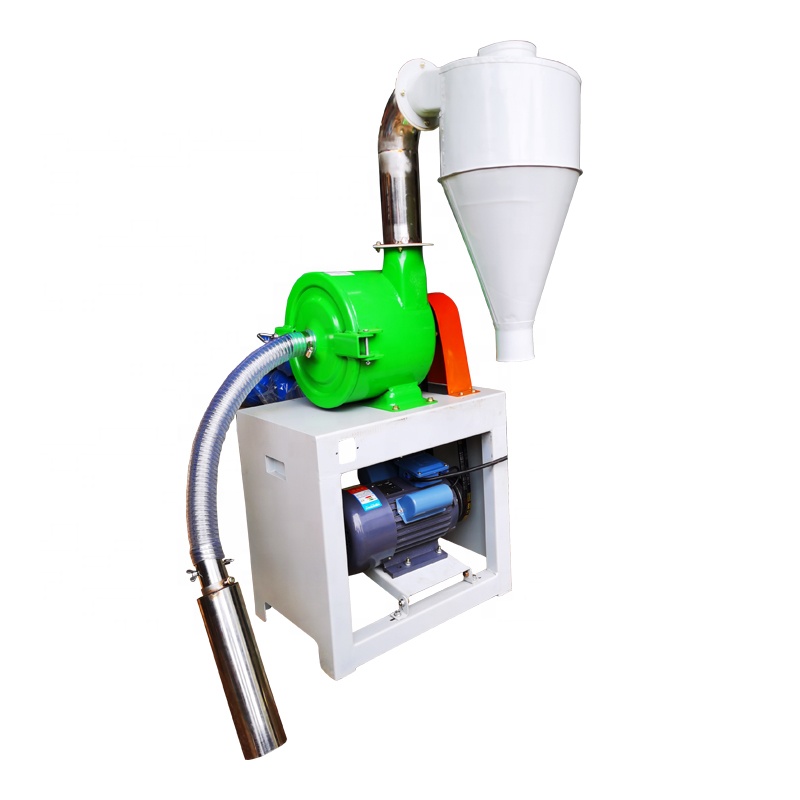 Rice and Corn Milling Machines Agricultural Machinery Equipment Dustless Self Priming Maize Crushing Grinder