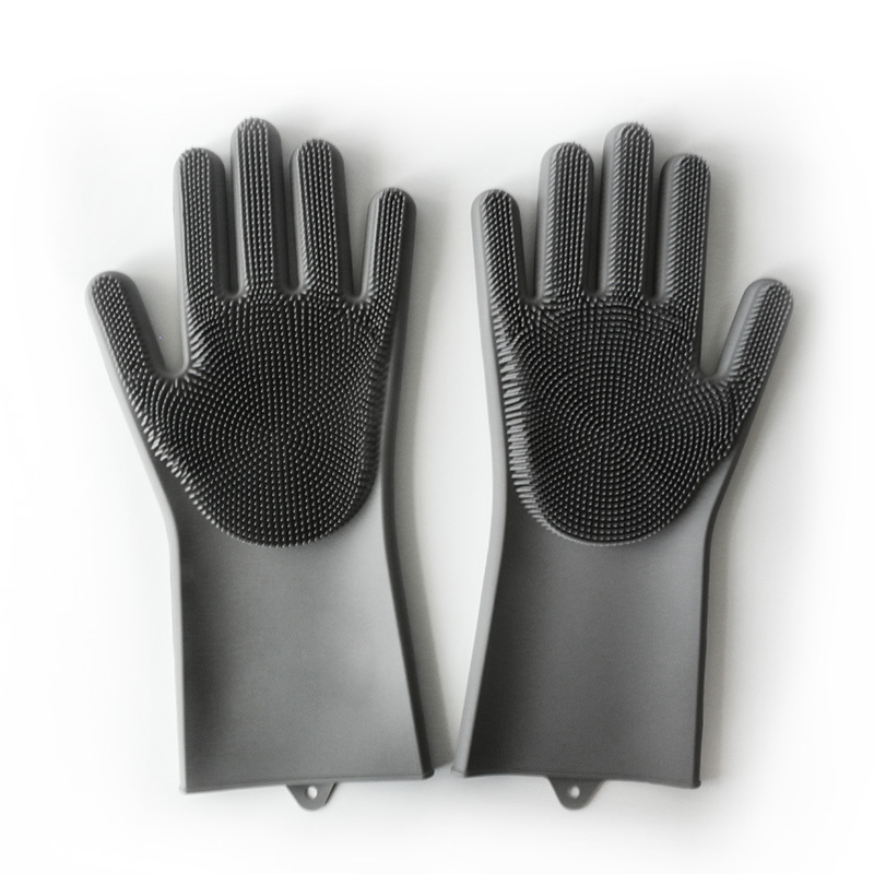 Factory Wholesale Plastic Silicone Multicolor Household Rubber Gloves Hot Selling Kitchen Supplies China Rubber Gloves