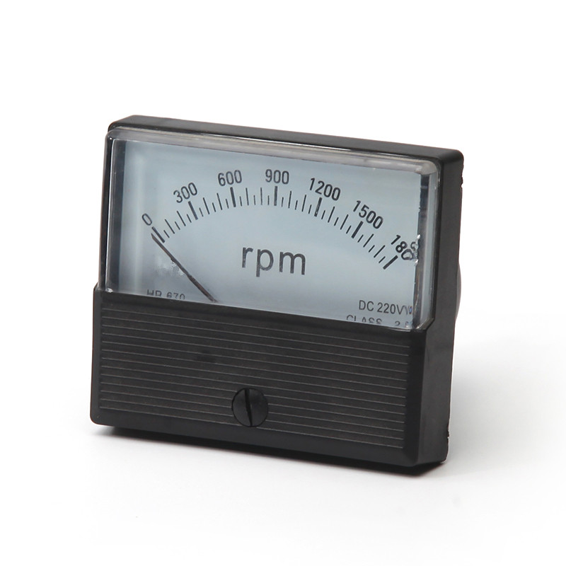 Аналоговый измеритель rpm метр DC 220V 0-1800RPM использование для генератора