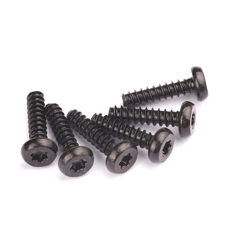 Various Sizes Black Coating Pan Head Torx Drive Thread Forming Screw