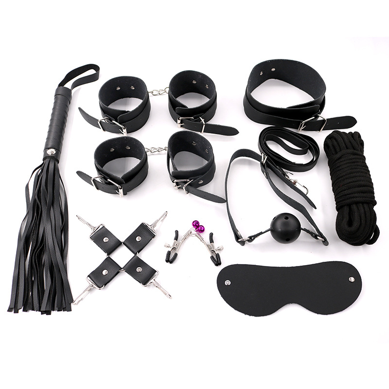 sex adult toys 10pcs Restraint Slave Game Bdsm bondage set for woman