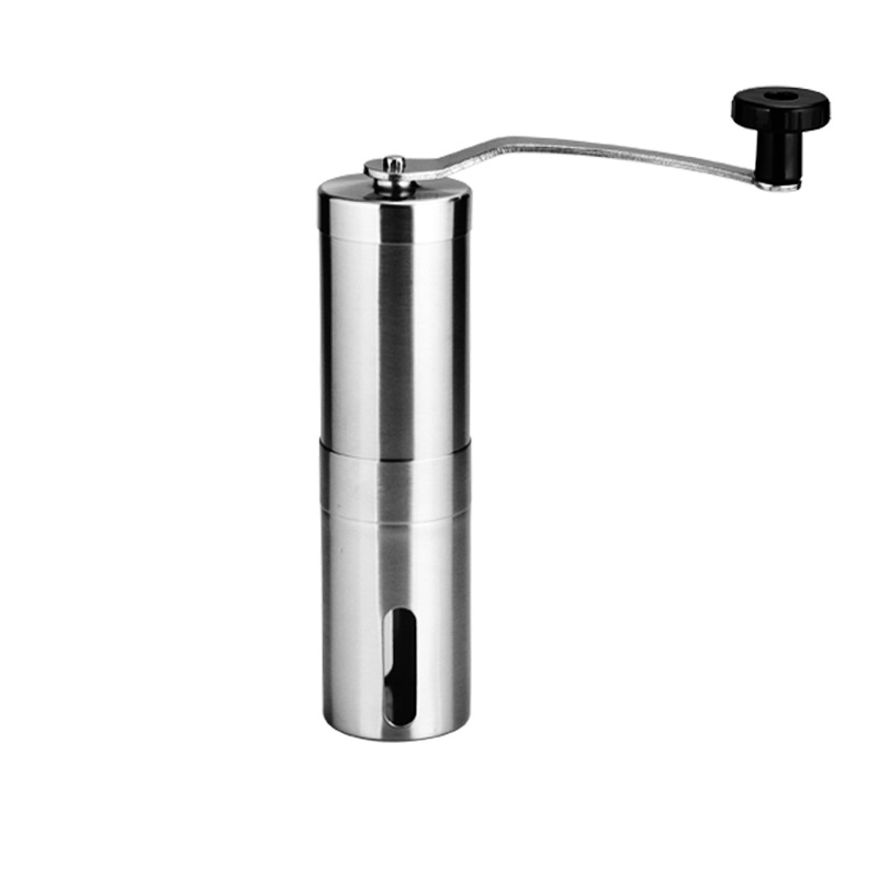 Portable Coffee Bean manual grinder stainless steel conical adjustable burr bean mill Burr Espresso grinder with handle