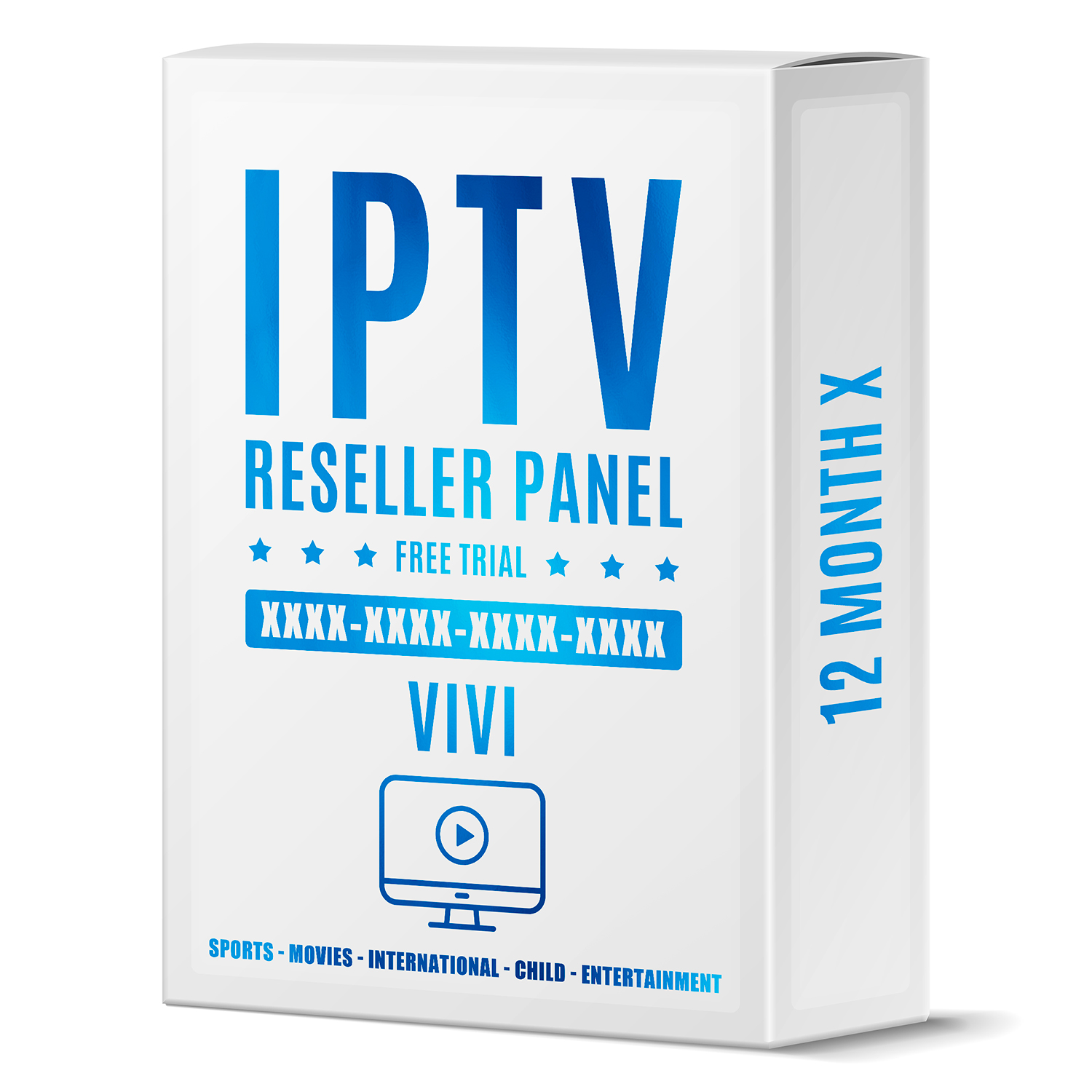 2021 мировой IPTV код Бесплатная пробная версия Vivi телеприставка реселлер панель m3u iptv подписка 4k hd Android tvbox 12 месяцев X