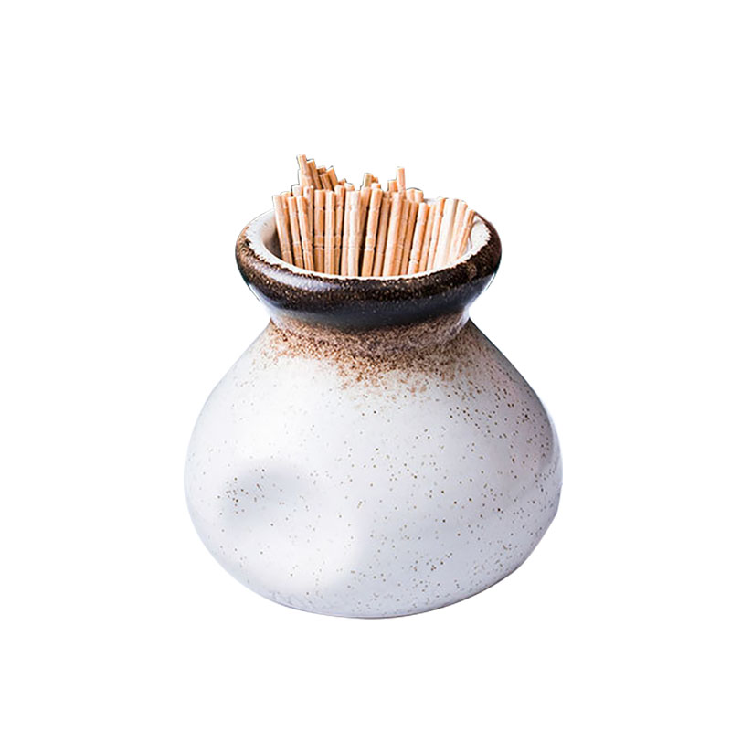 Toothpick holder ceramic toothpick jar bottled packing toothpicks bottles wholesale