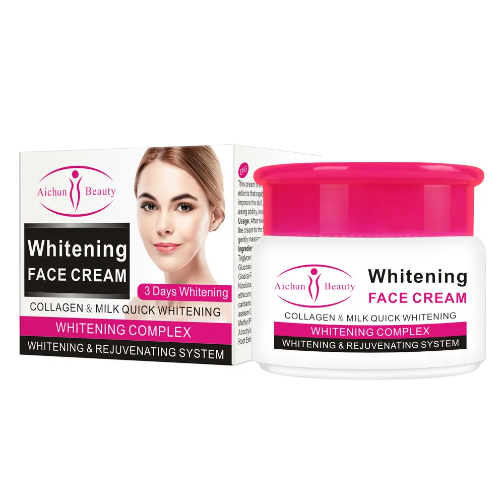 Wholesale private lable whitening Nourishing facial cream skin care set