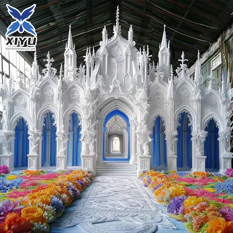 Wedding Park Theme Park Drama Stage Customization Creative Castle Decoration