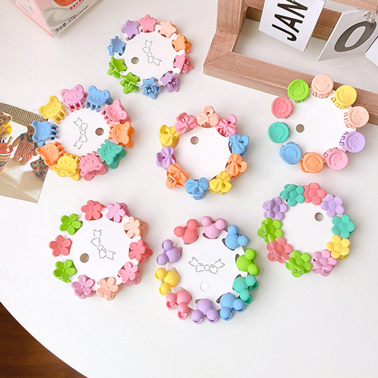 INS Fashion-Mini Cartoon Acrylic Hair Claw Clip, 1,5 см каблук, декоративные ремешки, Clip для Baby, hair Grip для Children, OEM