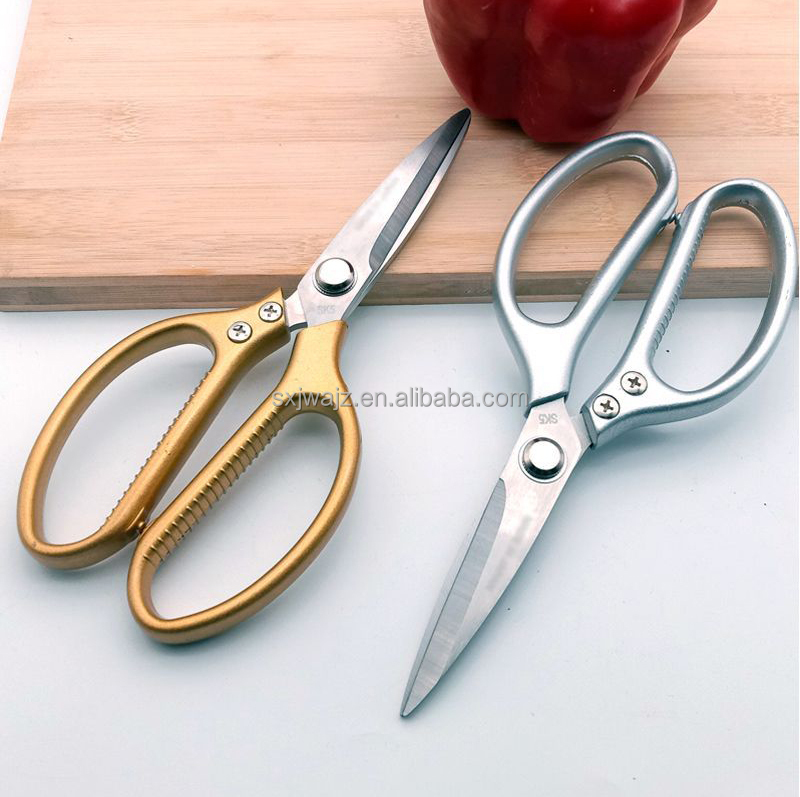 Spot Stainless Steel Chicken Bone Scissors Multifunctional Household Food Scissors