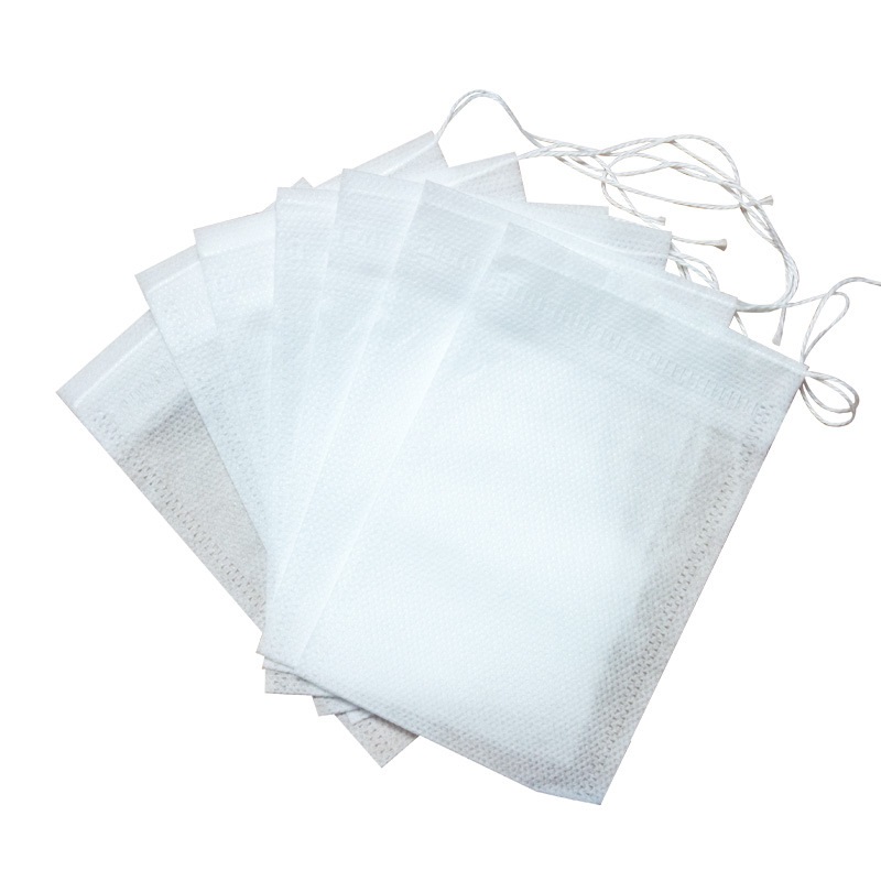 All Sizes Empty Tea Bags Package Non-woven Coffee Bean Filter Bag with Custom Tag