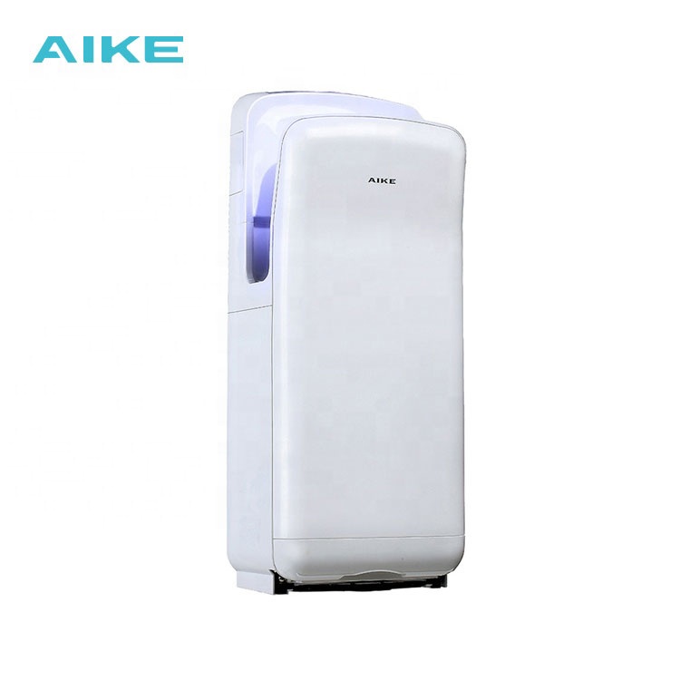 AK2005H Hotel Dual Jet Infrared Sensor High Speed Airblade Hand Dryer Abs Flame Proof with HEPA Filter China Manufacturerce