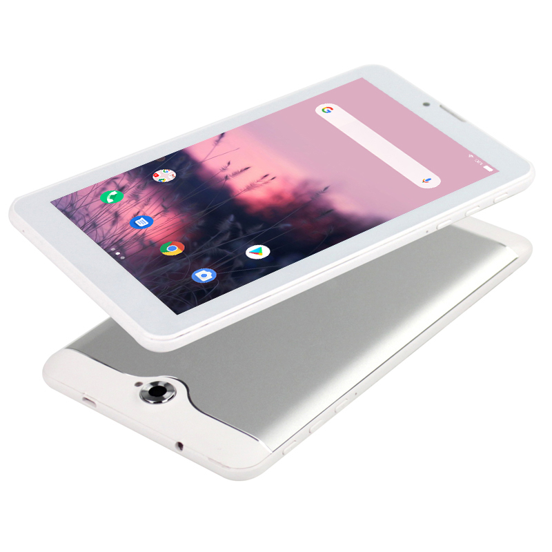 7 дюймов MTK8321 Смарт 1024x600 Quad Core Dual Sim чехол для телефона со слотом 3G Gps вкладки Android планшетный ПК с портом Usb Встроенный 3G