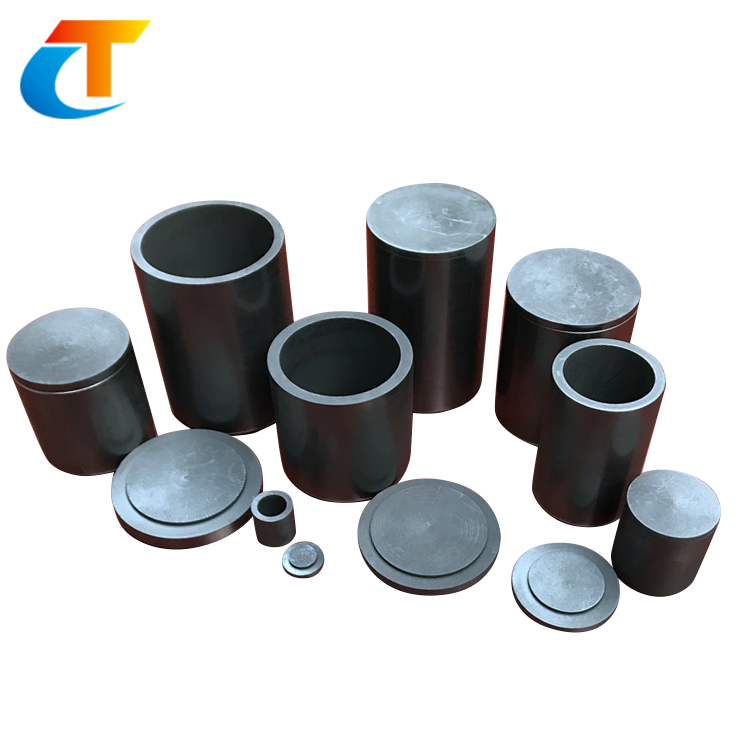 strong and durable high pure graphite refractory crucible for sale