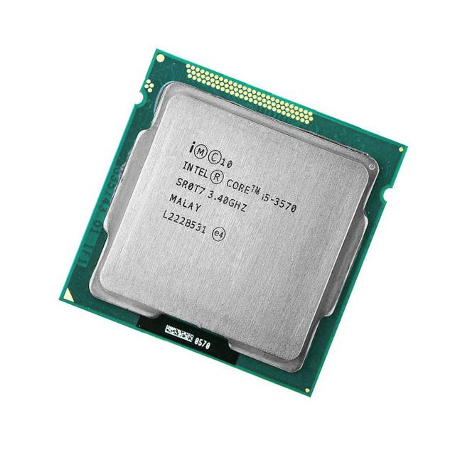 Детали для компьютера JOEGE, четырехъядерный процессор intel i5 3570 3,4 ГГц L3 = 6M 77 Вт, разъем LGA 1155, рабочий процессор для настольного компьютера 100%