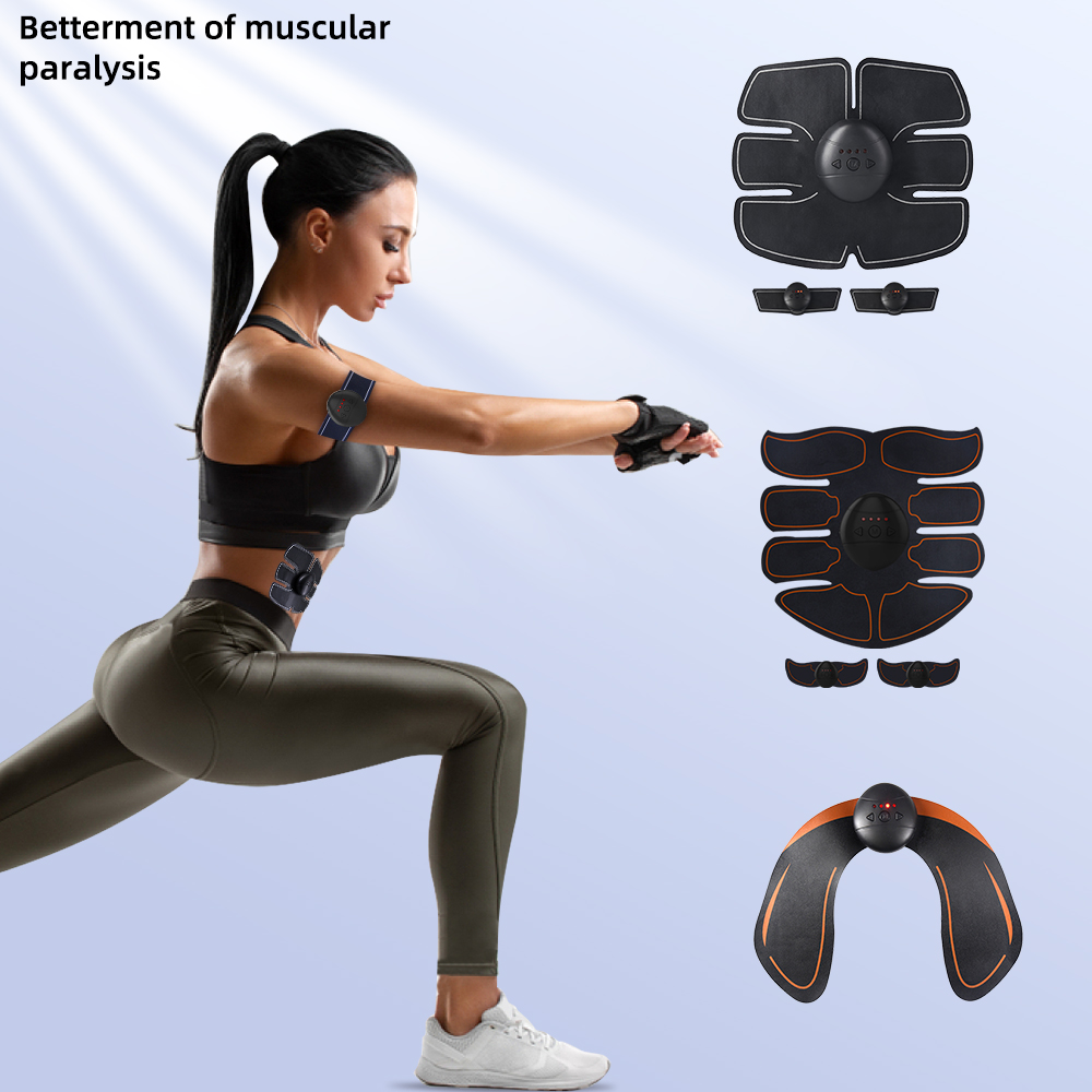 electric abs abdominal smart butt trainer ems belt suit wireless muscle stimulator