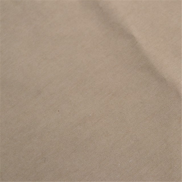 Hot sale high quality solid color organic poly cotton jacket fabric