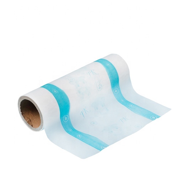 Customized printed PE film backsheet for diaper raw materials made in China