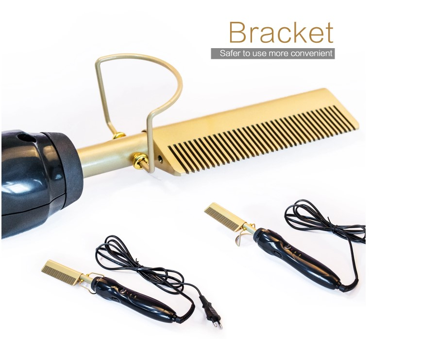 New Slim Negative Iron Straightening Hot Electric Ionic Curler Diamond Mini Hair Straightener Comb