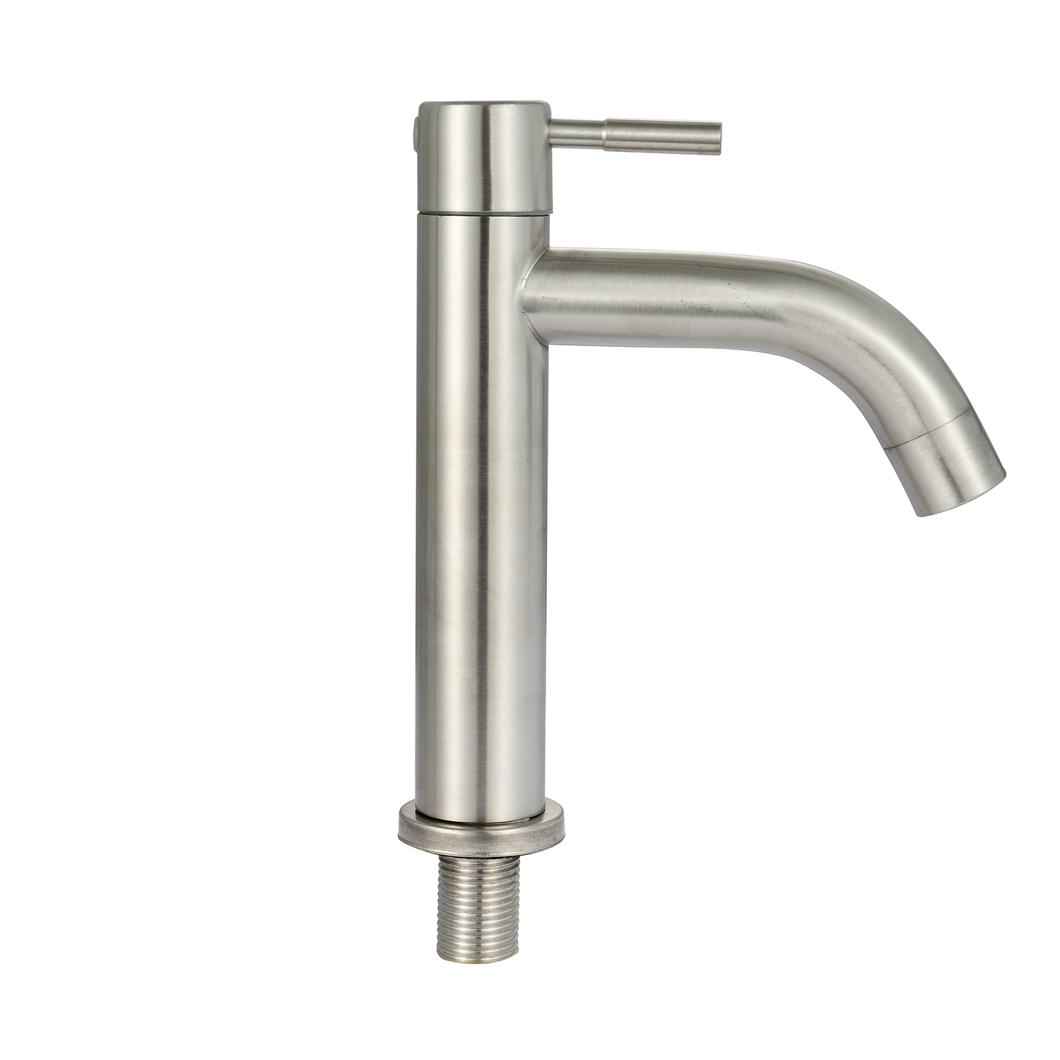 IFAN Modern Waterfall Freestanding Mixer Bathroom 1/2" Stainless Steel Basin Faucet