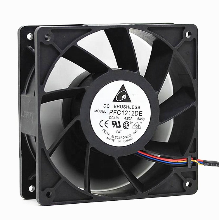 Stock New fans 12038 DC 12V 4.8A Double Ball Storm Edition Cooling Fan PFC1212DE