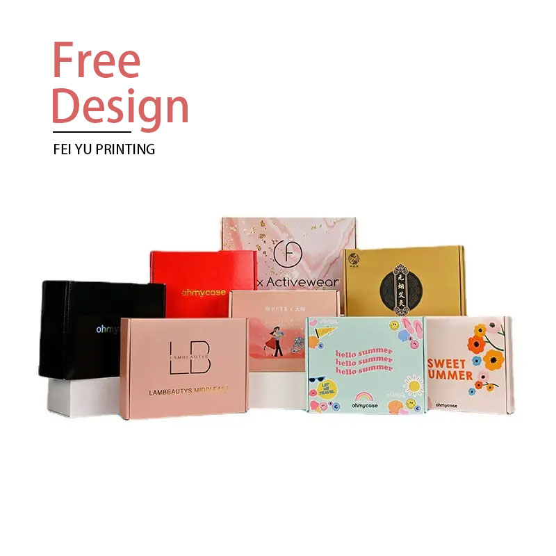 Luxury Custom Cardboard Gift Mailing Mailer Shipping Box Corrugated Paper Packing Carton Packaging Corrugated Cardboard Box