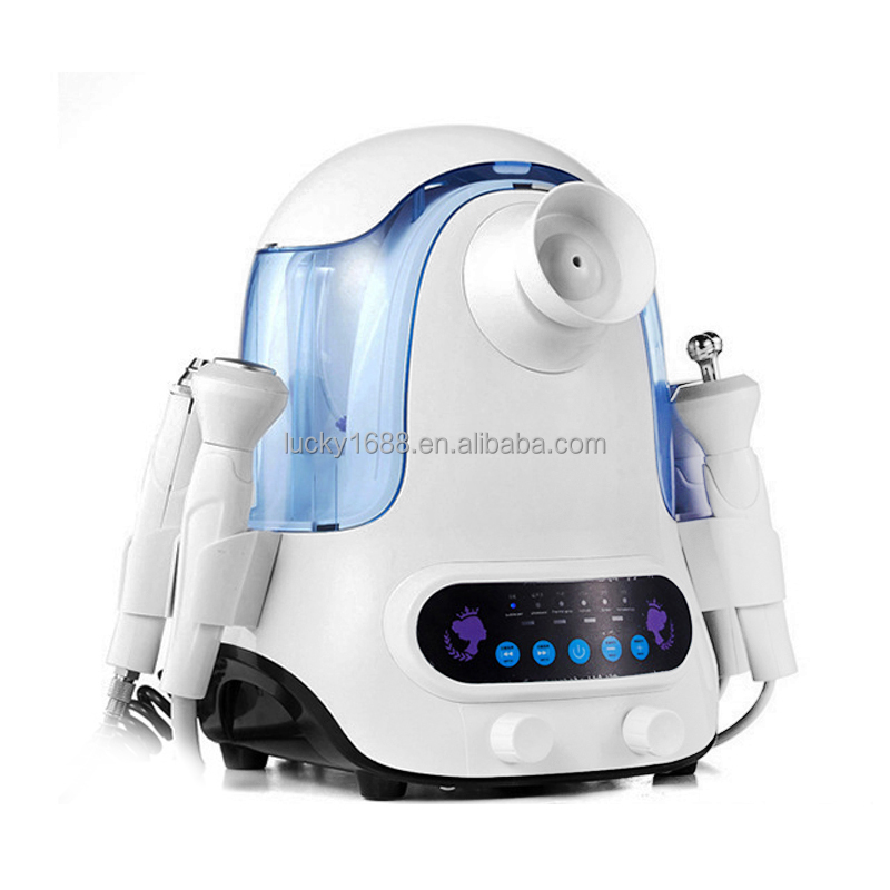 Portable RF Ultrasonic Skin Care Machine Ionic Warm Facial Steamer Mist Sprayer for Pore Clean Blackhead Removal