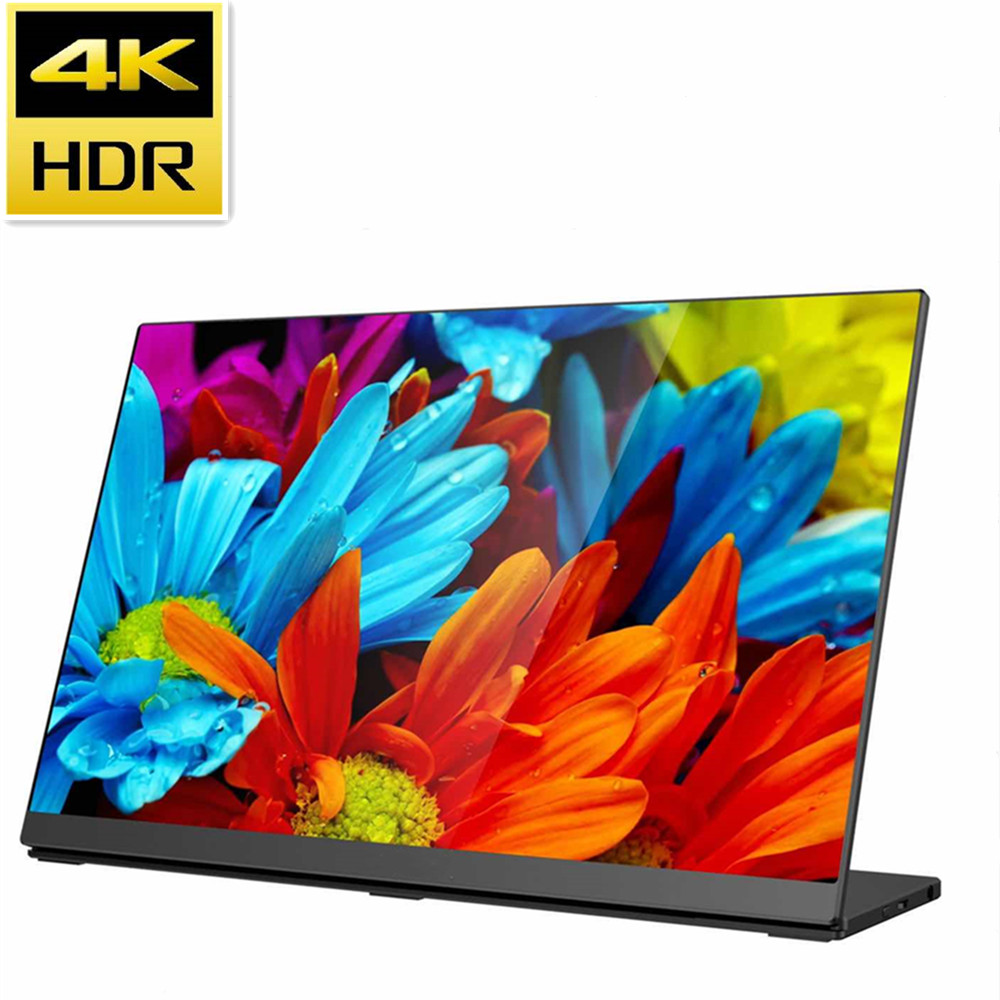 15,6 дюймовый портативный монитор 4k сенсорный экран для игр и ноутбука