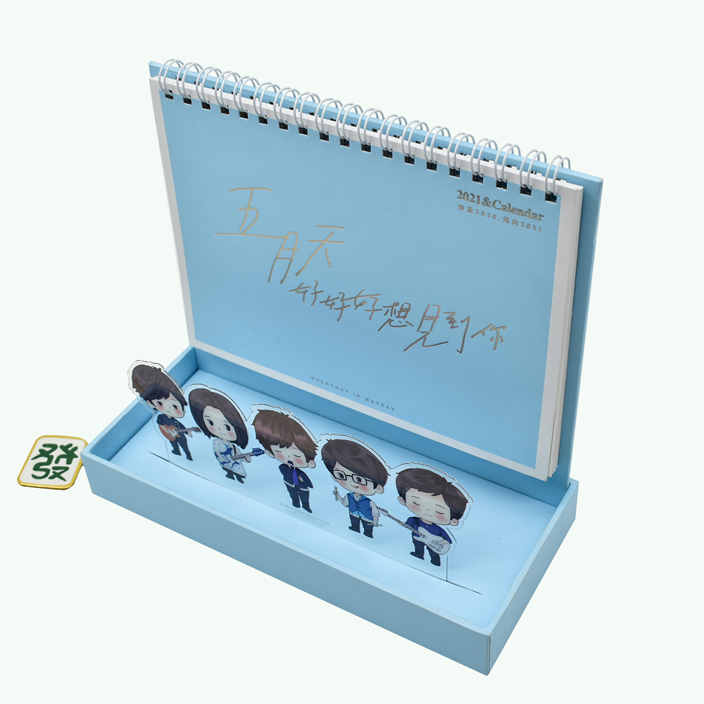 Printed wall calendar, 3 planner wall calendar printing, high quality calendar printing
