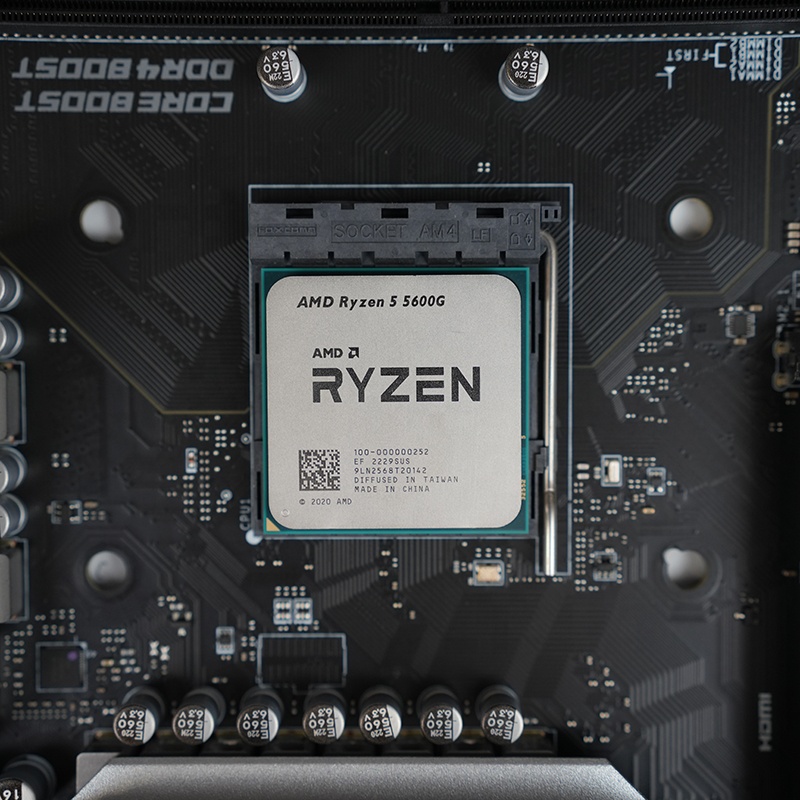 Новый процессор AMD 5600G 12 потоков 3,9 ГГц 65 Вт в коробке процессор 65 Вт AM4 интерфейс в коробке