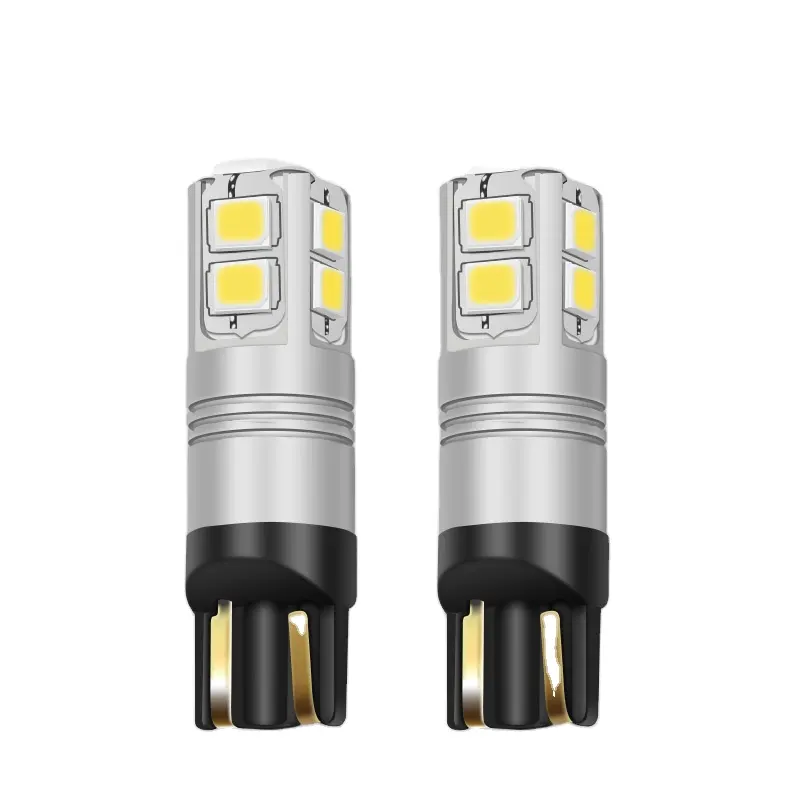 Strong Canbus T10 LED bulbs W5W 12V 24V led light 10SMD 3030 chips 6000k Car Interior light bulbs